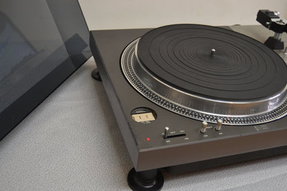 Technics SL-1100 Direct-Drive Turntable (1975-1977) - Dust Cover - New AT3600 Cartridge