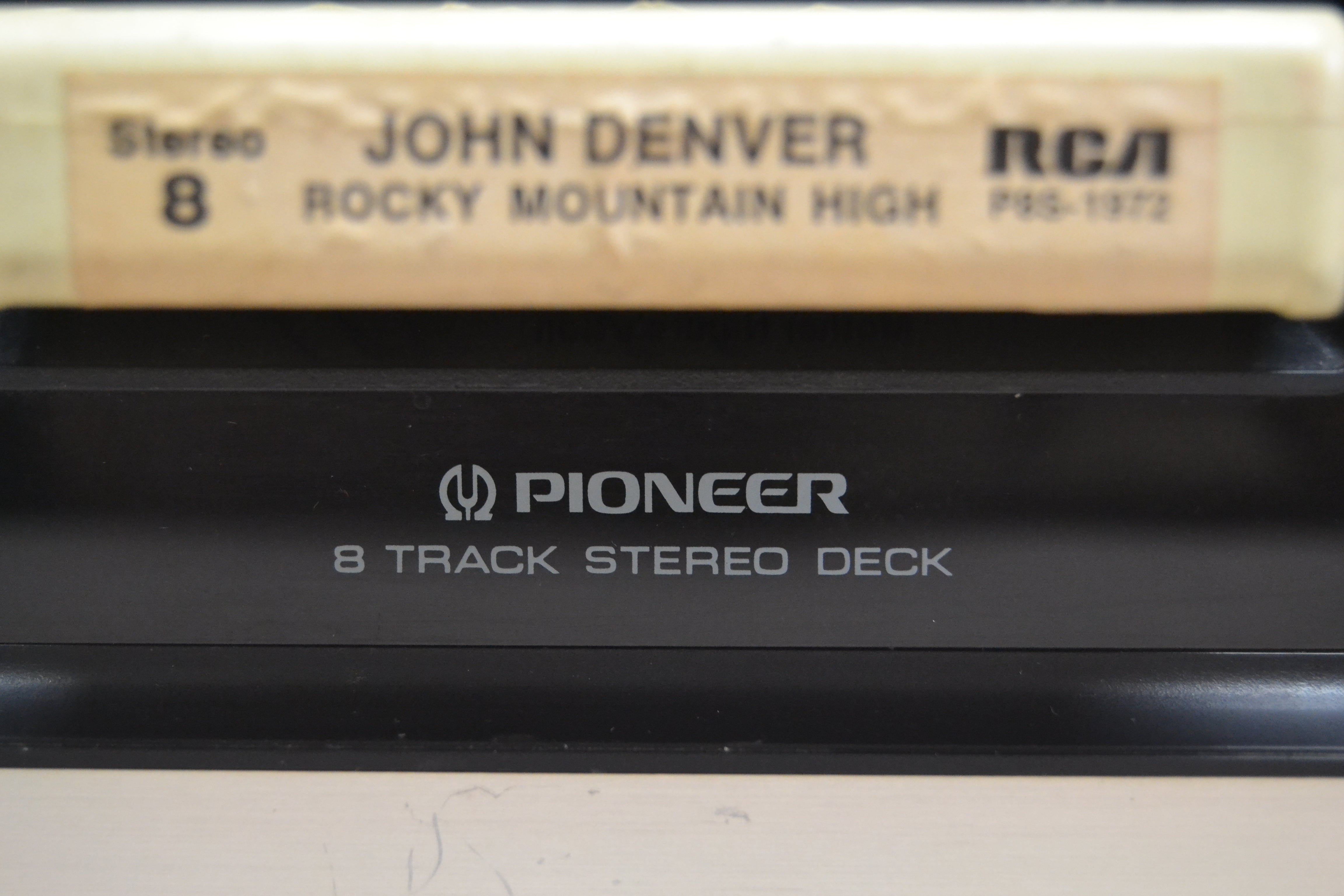 Pioneer H-22 * 8 Track Player * Fully Serviced * New belts
