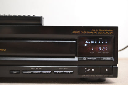 Sony CDP-C500 CD Carousel * 5 Discs * Remote Control * Fully Serviced