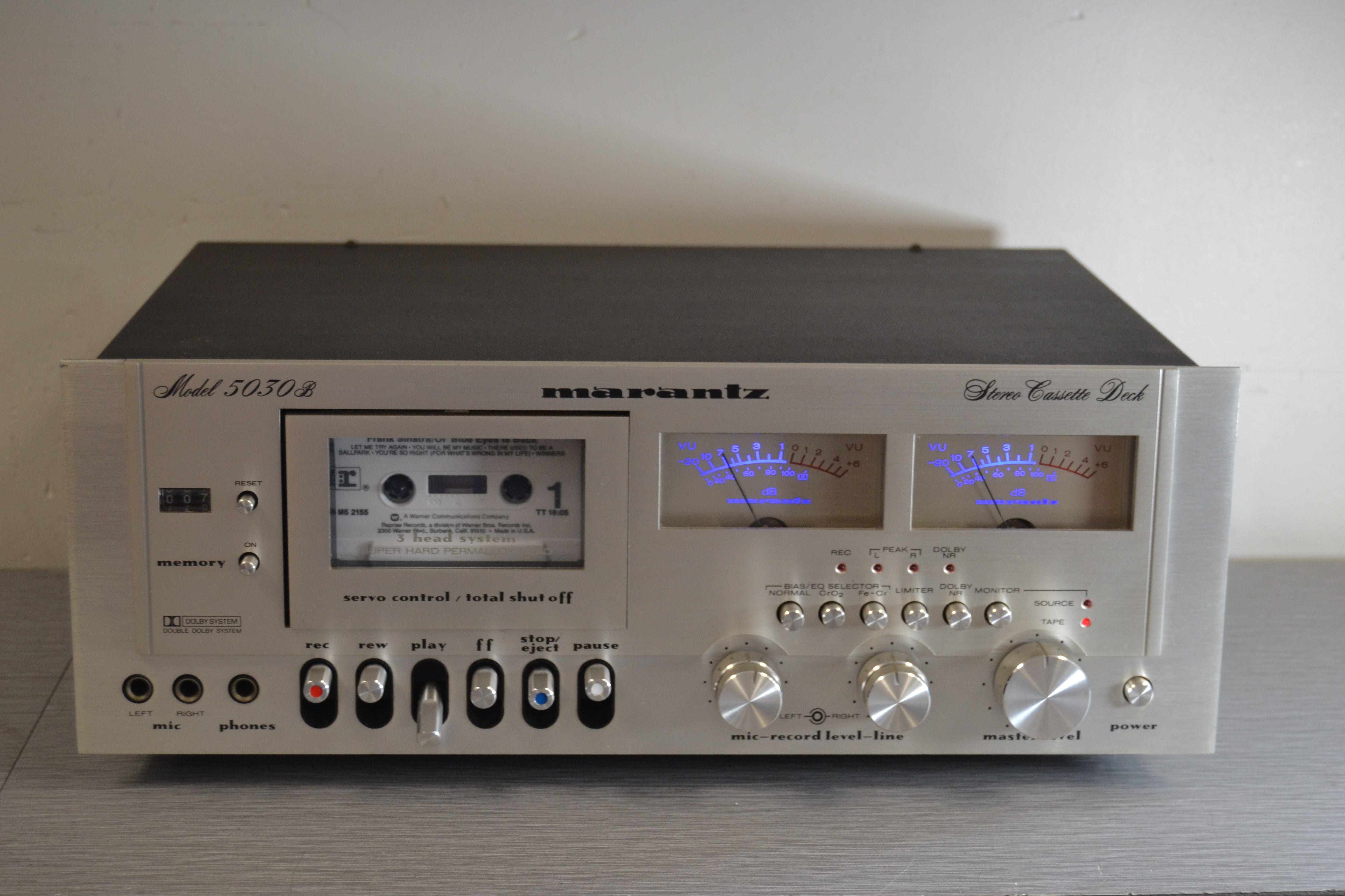 Technics Marantz Infinity オーディオセット Marantz 5030B Single Cassette Deck * Good Playback BUT No