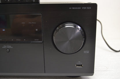 Pioneer VSX-524 Stereo Receiver * 80W RMS * Fully Serviced * Remote