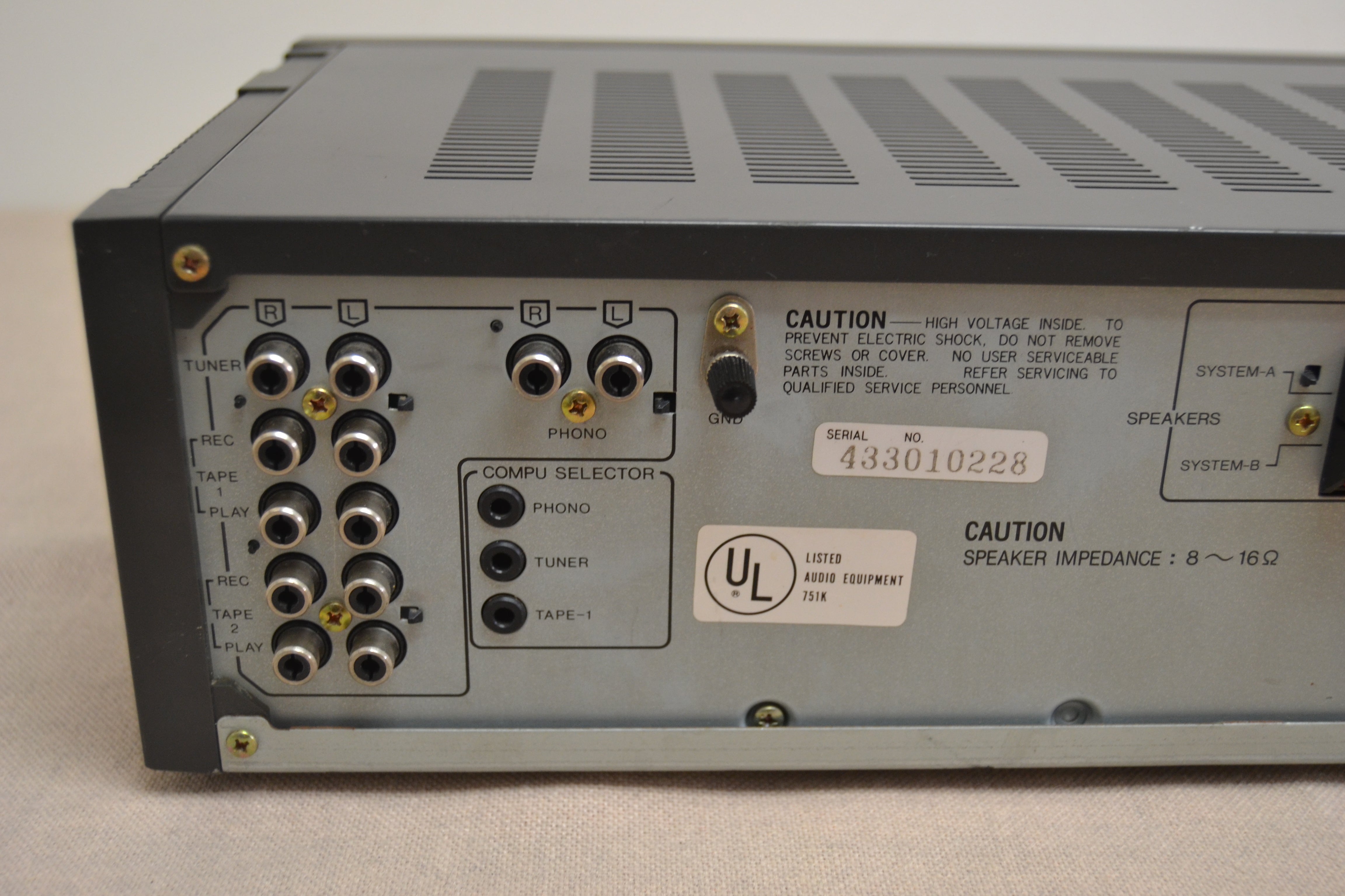 Sansui A990 Stereo Integrated Amplifier * 70W RMS * 1983 – The