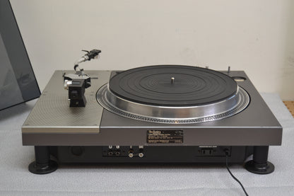 Technics SL-1100 Direct-Drive Turntable (1975-1977) - Dust Cover - New AT3600 Cartridge