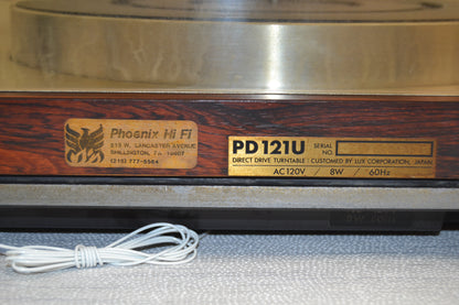 Luxman PD121U Direct Drive Turntable * GRACE Tonearm * Fully Serviced * Local Pickup Only !