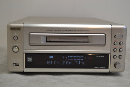 Denon DMD-M10E Small Form Minidisc Recorder * Fully Serviced * 100V