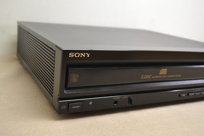 Sony CDP-C500 CD Carousel * 5 Discs * Remote Control * Fully Serviced