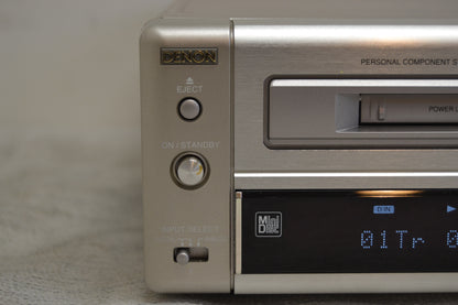 Denon DMD-M10E Small Form Minidisc Recorder * Fully Serviced * 100V
