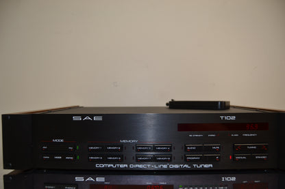 SAE Combo : I102 Integrated Amplifier * T102 Stereo Tuner * Fully Serviced