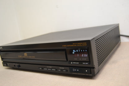 Sony CDP-C500 CD Carousel * 5 Discs * Remote Control * Fully Serviced