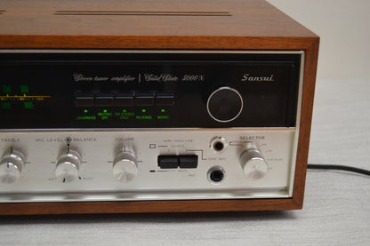 Sansui 5000X Stereo Receiver * 60W RMS * Fully Serviced *