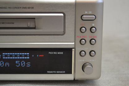 Denon DMD-M10E Small Form Minidisc Recorder * Fully Serviced * 100V