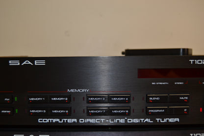 SAE Combo : I102 Integrated Amplifier * T102 Stereo Tuner * Fully Serviced