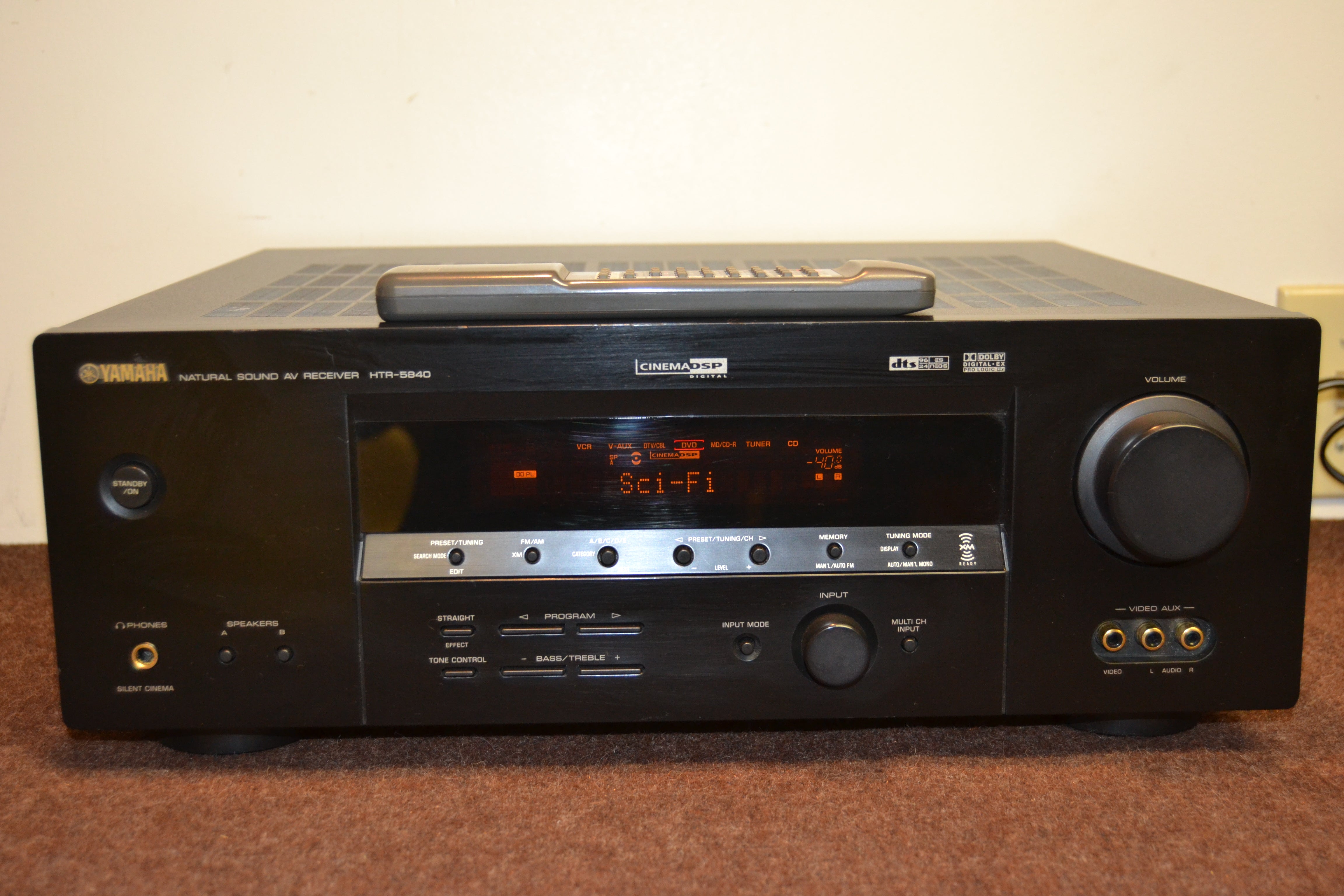 Yamaha HTR-5840 Stereo Receiver * Remote * 100W RMS * 2005 * Fully Serviced