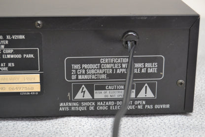 JVC XL-V211 Single CD Player * 1989