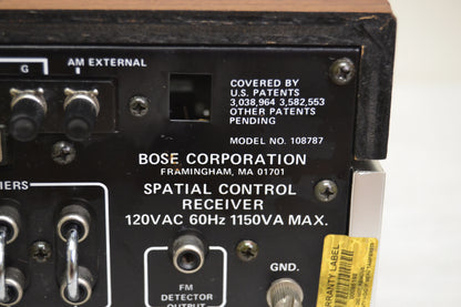 Bose Spatial Control Receiver * Box * Manual * Fully Serviced * MINT!!!!