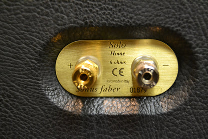 Sonus Faber Solo Home - Leather Bound Center Channel Speaker