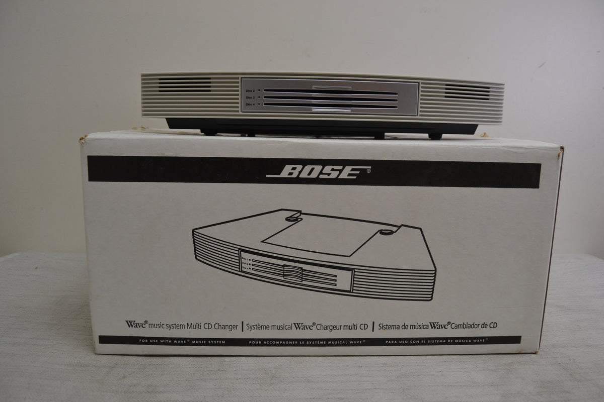 Bose Wave Music System * Multi CD Changer * New Open Box * Manuals and CD * Fully Tested