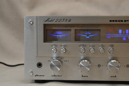 Marantz 2238B Stereo Receiver * 42W RMS * 1977 * Fully Serviced & Mint !