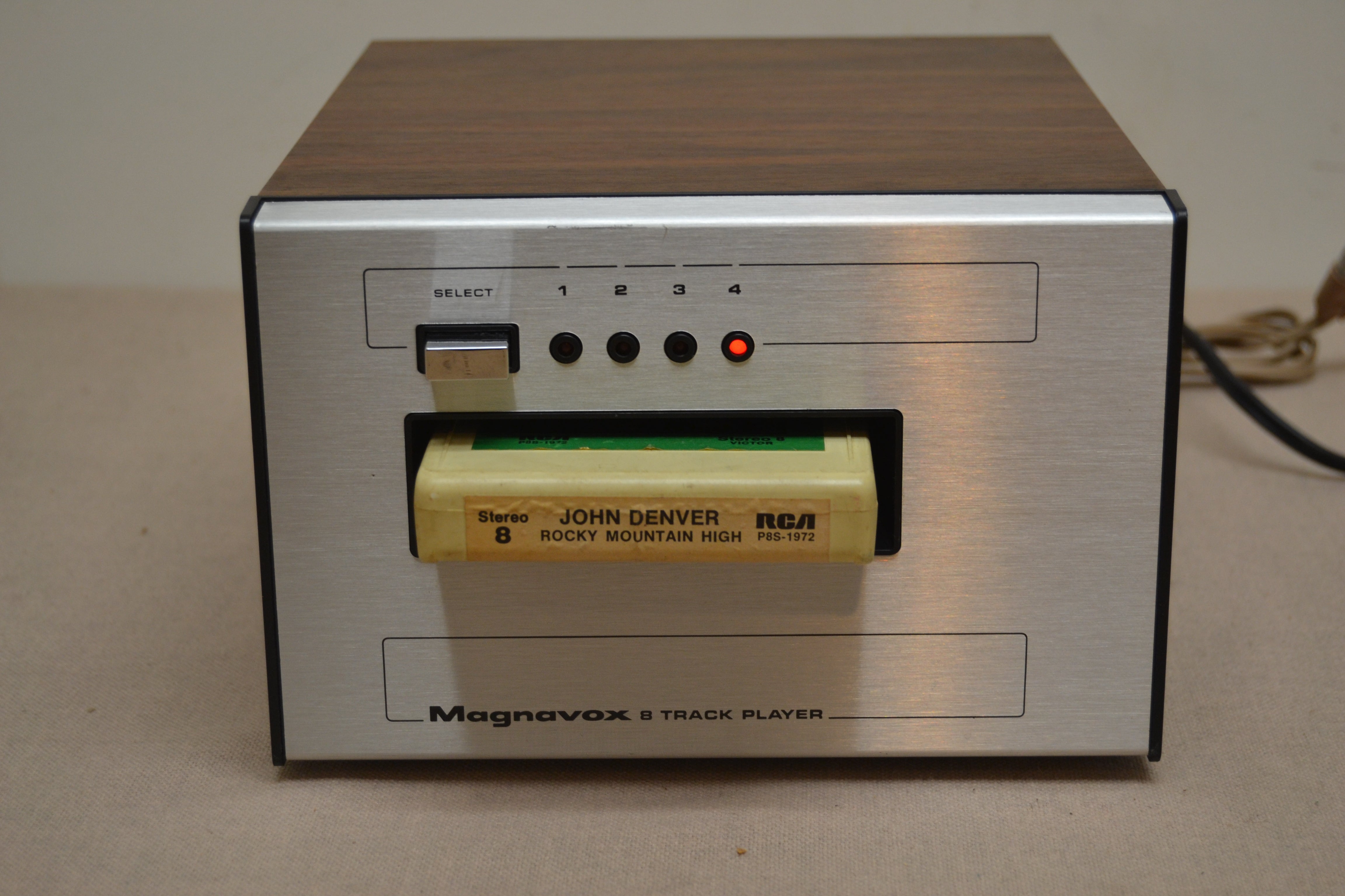 Magnavox TG3525 - 8 Track Player * Fully Serviced * New Belts