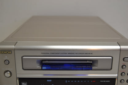 Denon DMD-M10E Small Form Minidisc Recorder * Fully Serviced * 100V