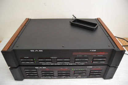 SAE Combo : I102 Integrated Amplifier * T102 Stereo Tuner * Fully Serviced