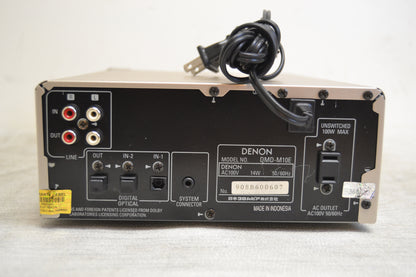 Denon DMD-M10E Small Form Minidisc Recorder * Fully Serviced * 100V