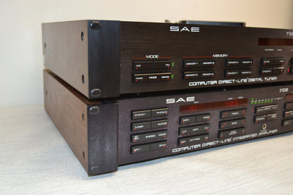 SAE Combo : I102 Integrated Amplifier * T102 Stereo Tuner * Fully Serviced