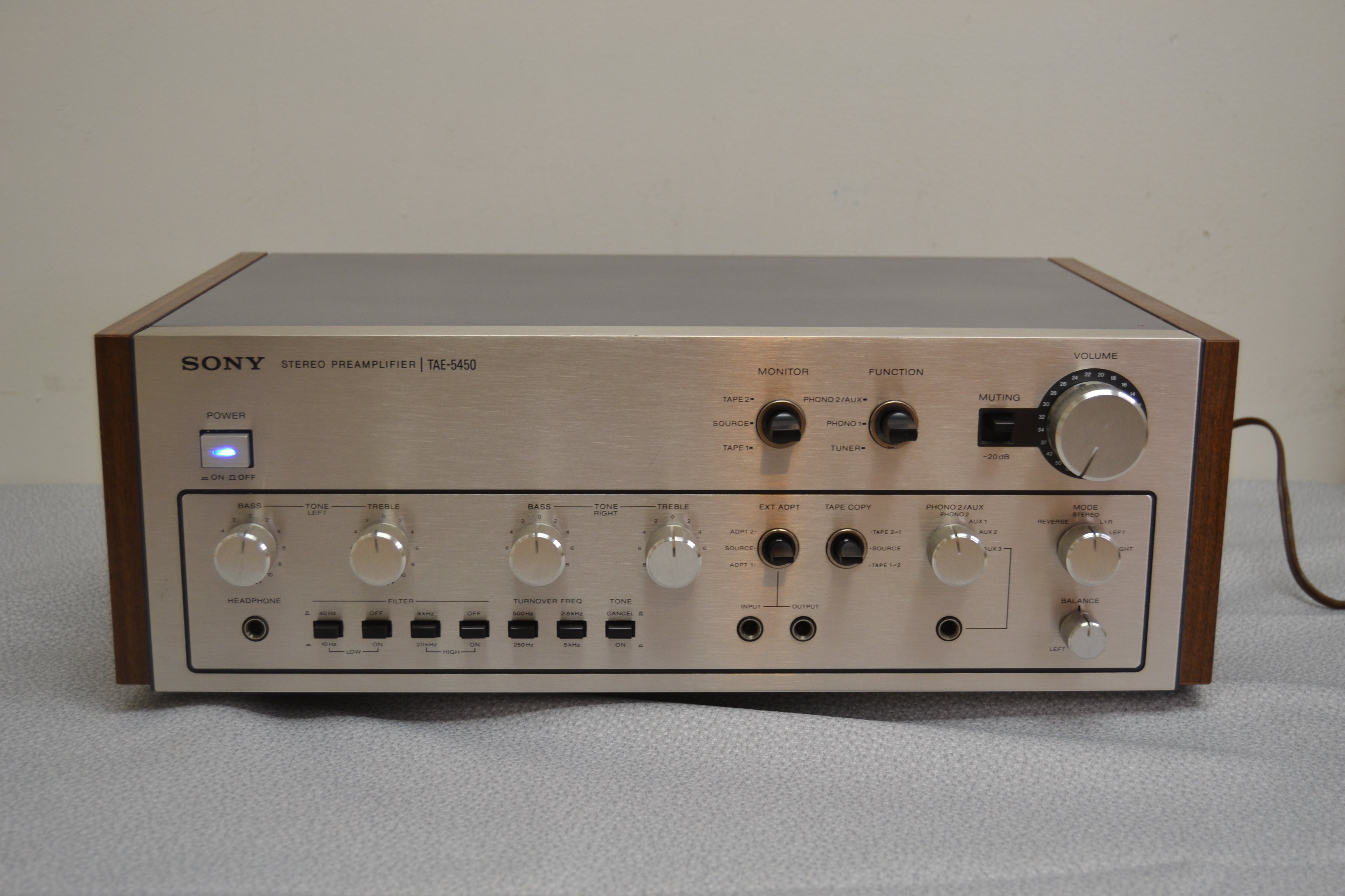 Sony TAE-5450  Stereo Pre Amplifier (1975-78) * Fully Serviced