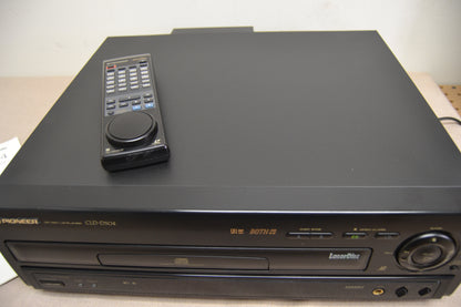 Pioneer CLD-D504 LaserDisc Player * A/B Side * Remote Control * Manual