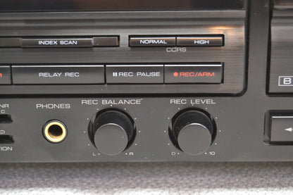 Kenwood KX-W6040 Double Cassette Deck * Fully Serviced * New Belts