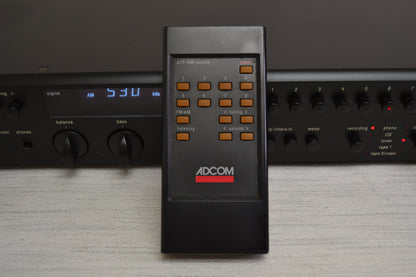 Adcom GTP-500 Stereo Preamplifier/Tuner * Remote * Fully Serviced