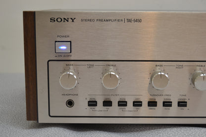 Sony TAE-5450  Stereo Pre Amplifier (1975-78) * Fully Serviced