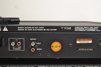 SAE Combo : I102 Integrated Amplifier * T102 Stereo Tuner * Fully Serviced