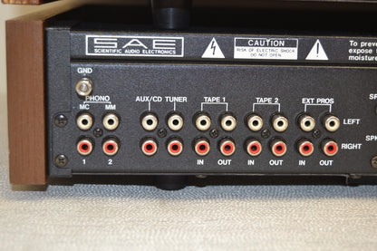 SAE Combo : I102 Integrated Amplifier * T102 Stereo Tuner * Fully Serviced