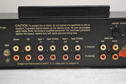 Adcom GTP-500 Stereo Preamplifier/Tuner * Remote * Fully Serviced