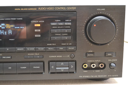 Sony STR-AV1070X Stereo Receiver * Remote * 120W RMS