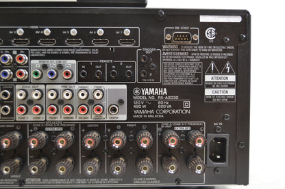 Yamaha RX-A2030 Stereo Receiver * Remote * Box * Manual * Accessories * Fully Serviced
