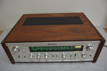 Sony STR-6050  AM/FM Stereo Receiver (1969) * 30W RMS * Fair Faceplate
