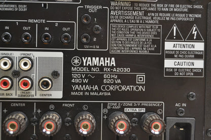 Yamaha RX-A2030 Stereo Receiver * Remote * Box * Manual * Accessories * Fully Serviced
