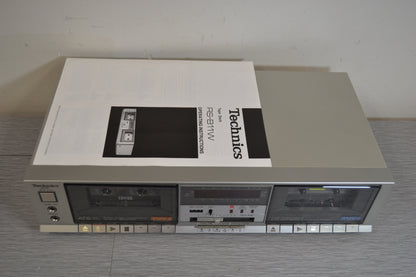 Technics RS-B11W Double Cassette Deck * Manual