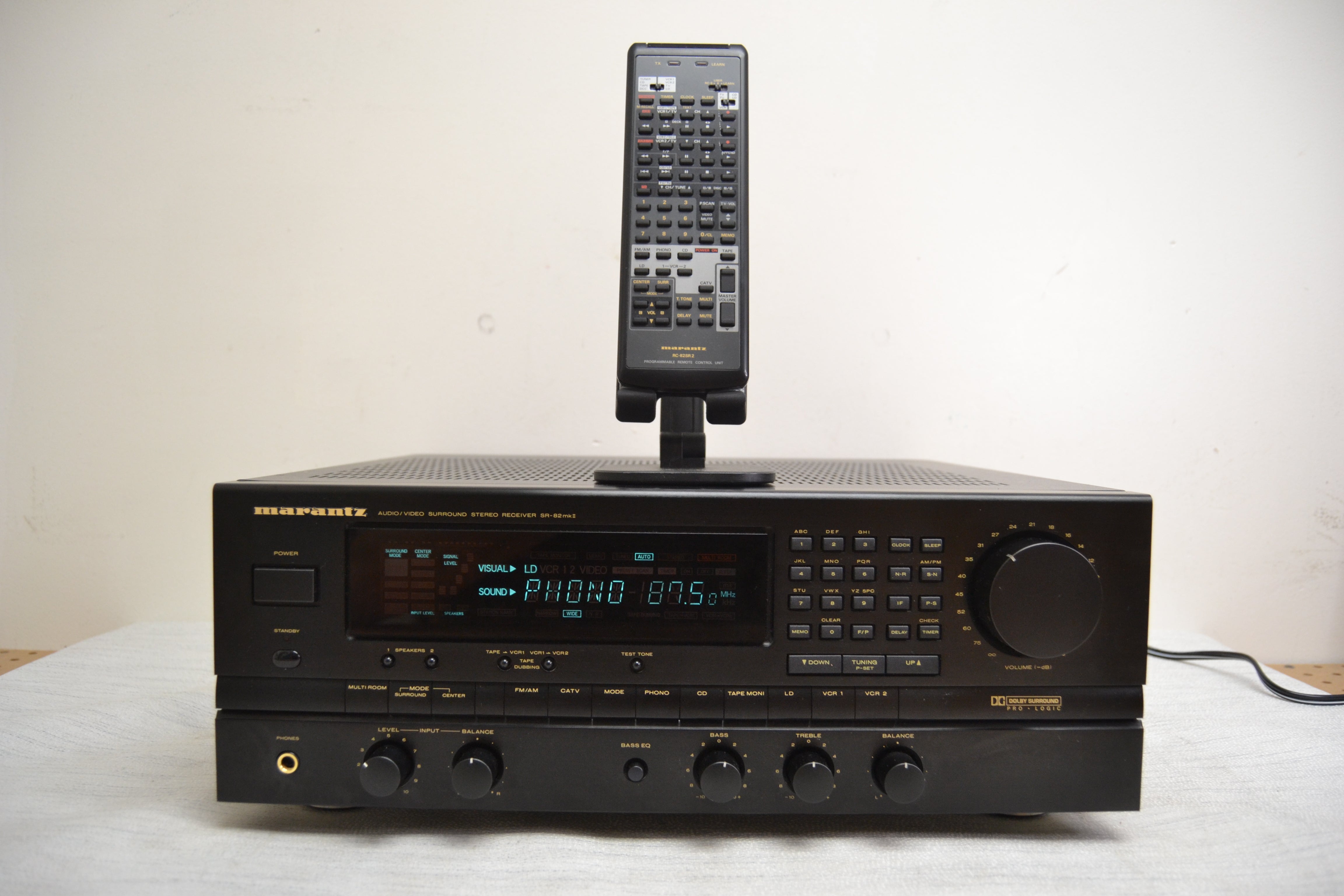 Marantz SR-82 MKII Stereo Receiver  * Remote * Fully Serviced