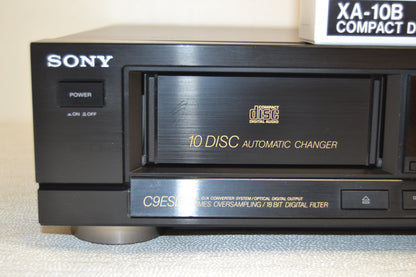 Sony CDP-C9 ESD * CD Changer * 10 Disc Cartridge * ES Line * Fully Serviced * New Belts