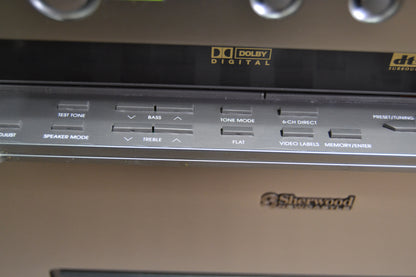 Sherwood Newcastle Set * AM-9080n 5 Channel Amp * AVP-9080R Pre-Tuner * 120x5 RMS*