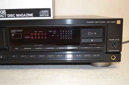 Sony CDP-C9 ESD * CD Changer * 10 Disc Cartridge * ES Line * Fully Serviced * New Belts