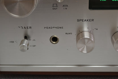 Sony STR-6050  AM/FM Stereo Receiver (1969) * 30W RMS * Fair Faceplate