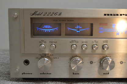 Marantz 2226B Stereo Receiver * 29W RMS * Fully Serviced * LED Upgraded
