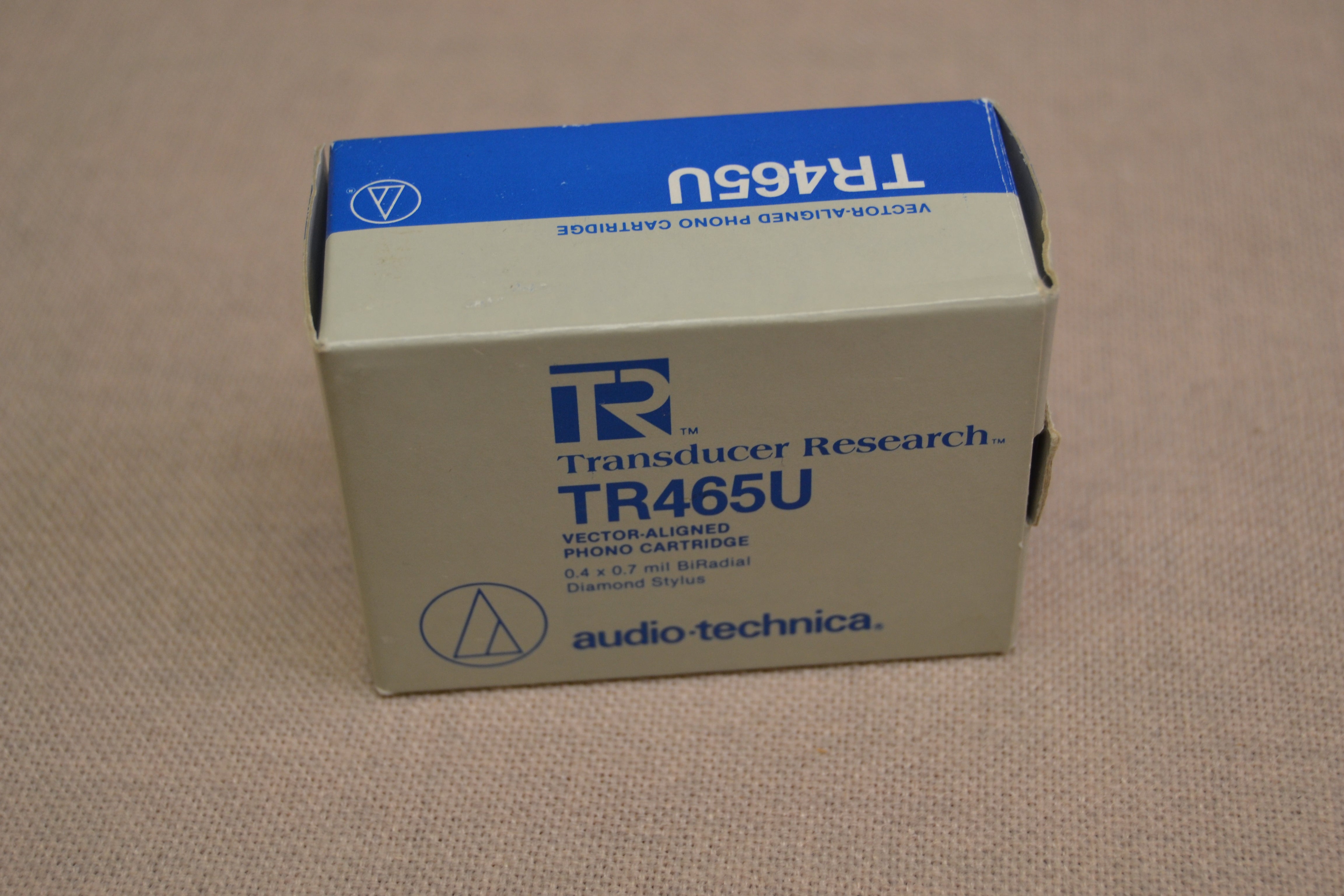 Audio Technica TR465U * P Mount * Vector-Aligned Phono Cartridge * New Old Stock