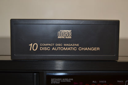 Sony CDP-C9 ESD * CD Changer * 10 Disc Cartridge * ES Line * Fully Serviced * New Belts