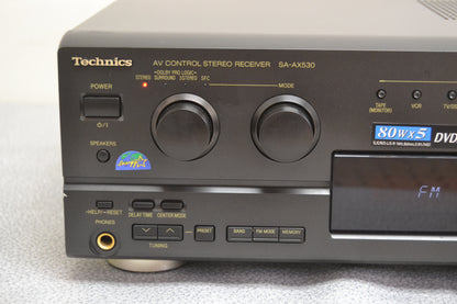 Technics SA-AX530 Stereo receiver * 80W RMS * 1999