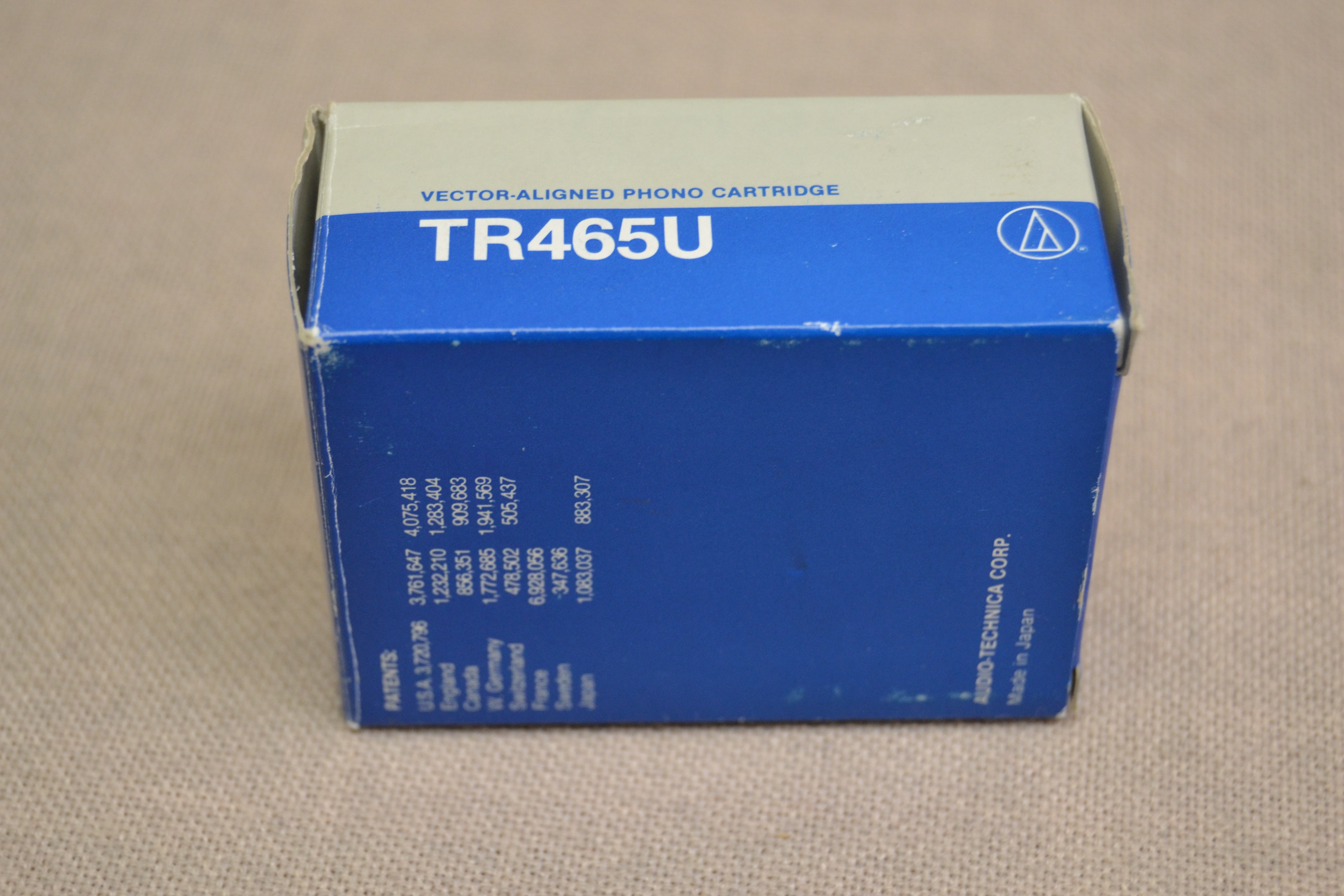 Audio Technica TR465U * P Mount * Vector-Aligned Phono Cartridge * New Old Stock